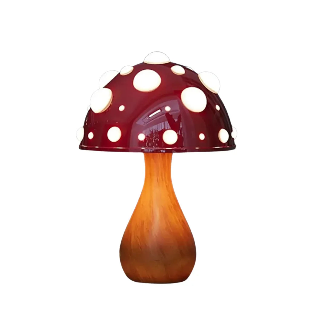 Abajur-Cogumelo-com-Lampada-LED-Madeira