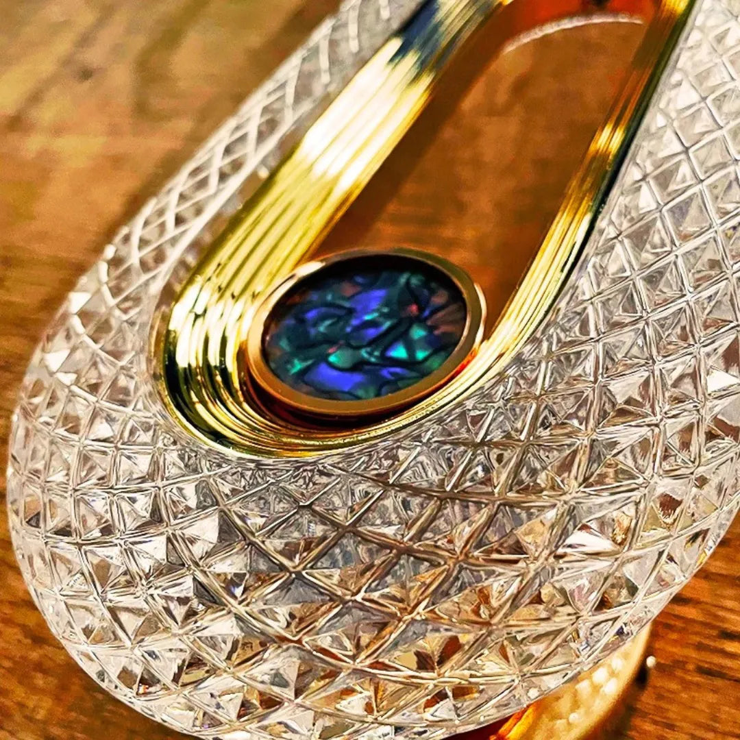 Arandela de Luxo Cristal Oval