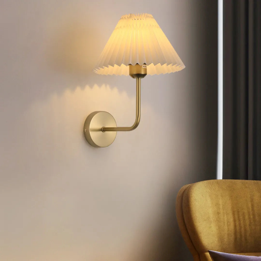 arandela para quarto com iluminação indireta ambiente moderno