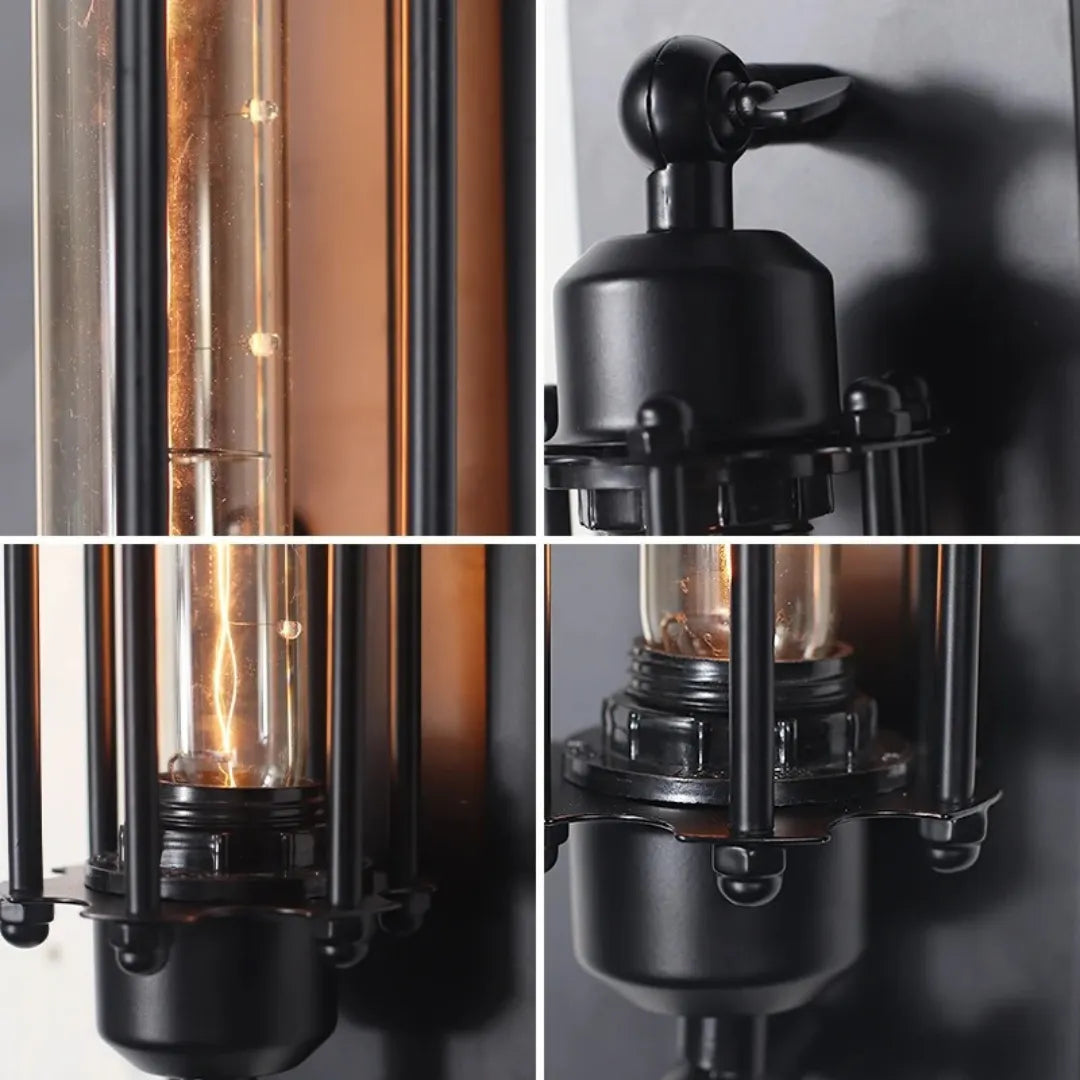 Arandela de Parede Retro lâmpada ST64 40W