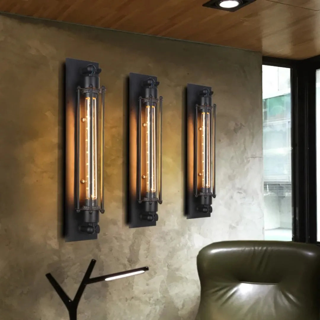 Arandela-de-Parede-Retro-lâmpada-ST64-40W