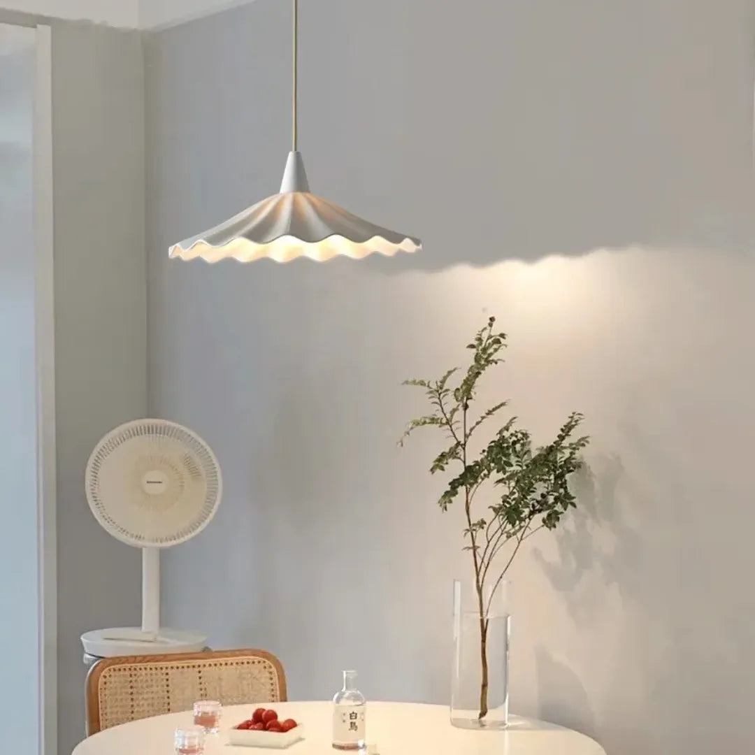 Luminária Pendente Minimalista de Cerâmica LED Nórdico
