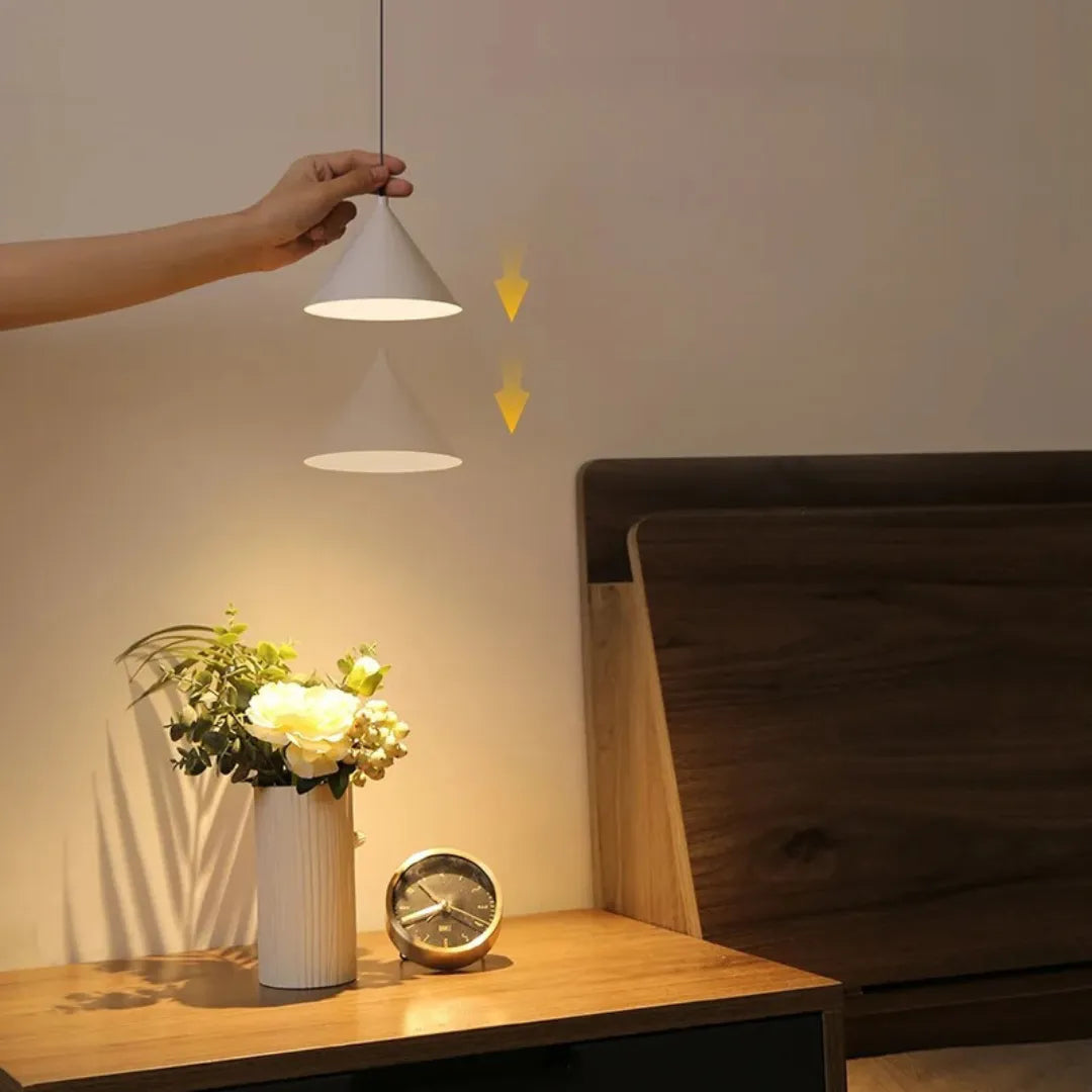 Luminária Pendente Moderno Ajustável em Alumínio