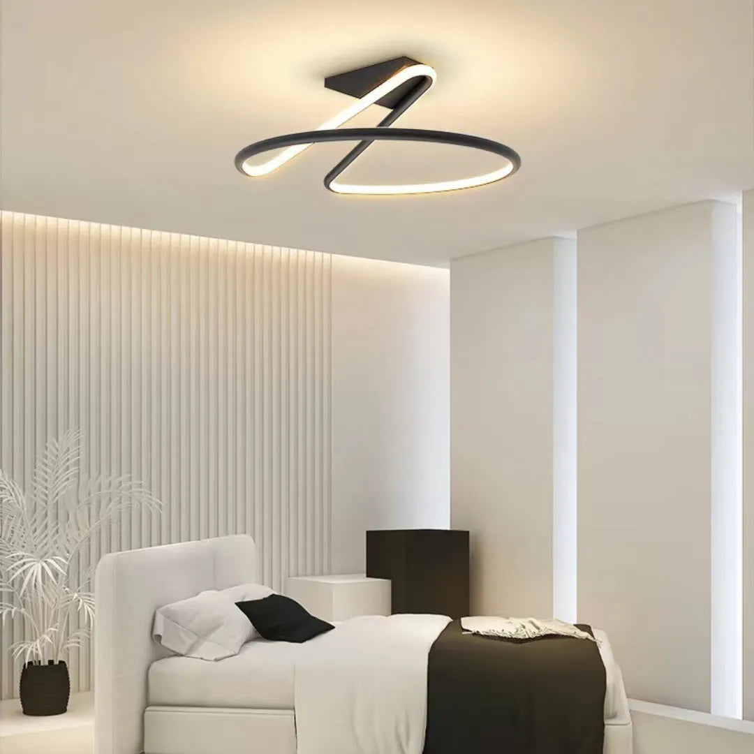 Luminária-Quarto-em-LED-Minimalista