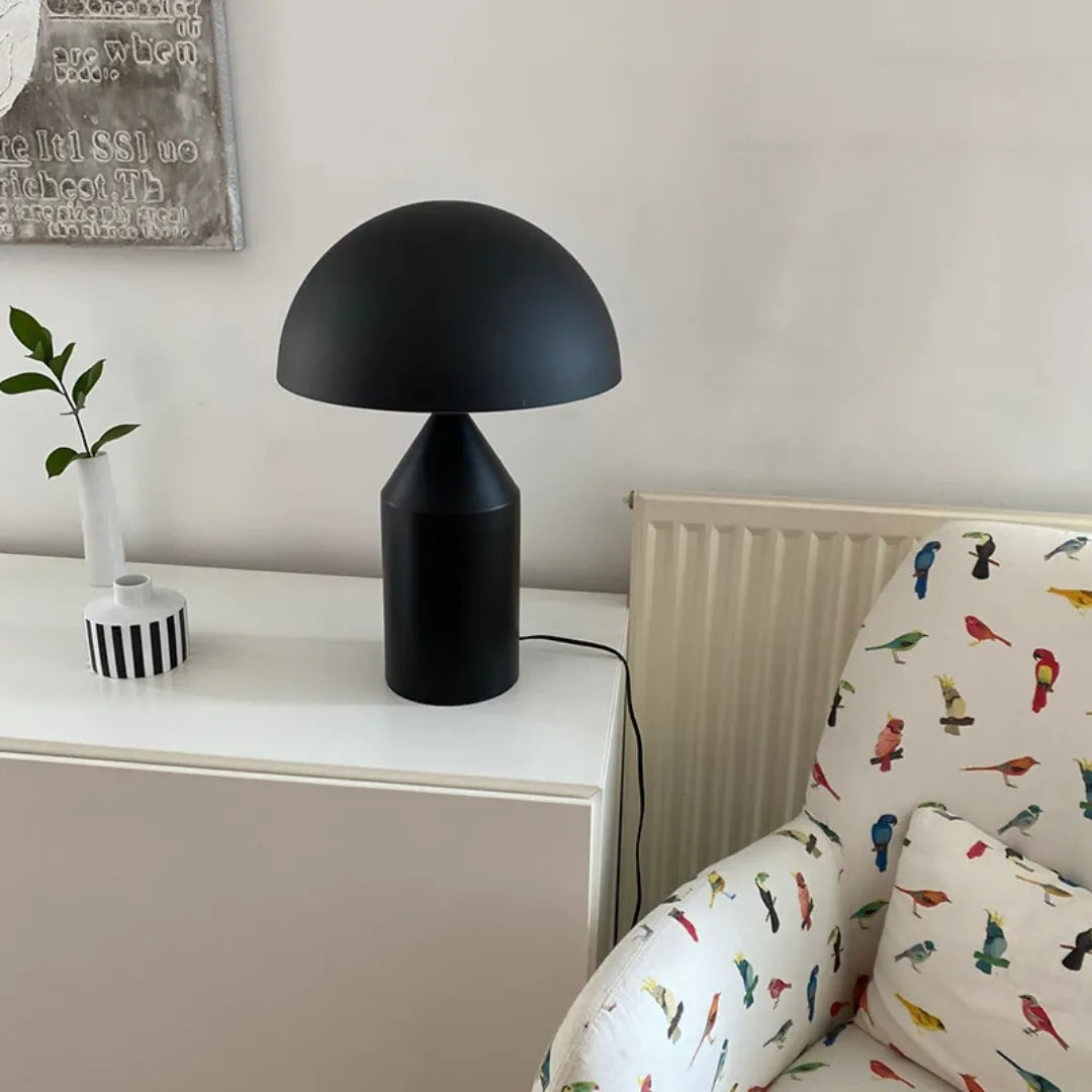 Luminária de Mesa Abajur Cogumelo Articulada Syra