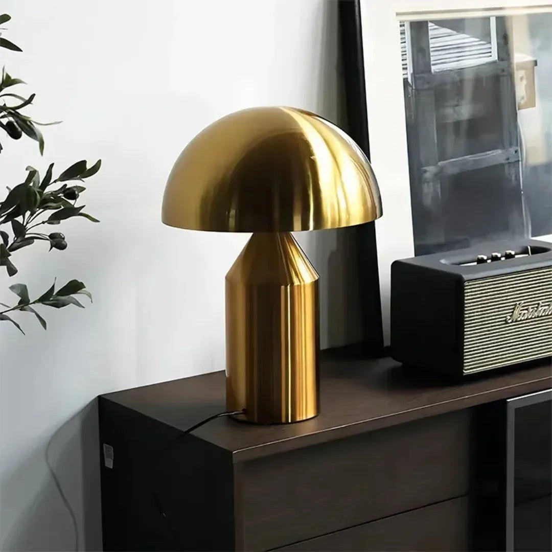 Luminária de Mesa Abajur Cogumelo Articulada Syra