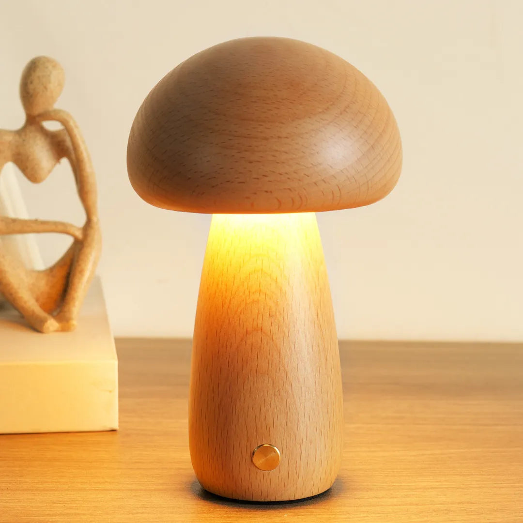 Luminária de Mesa Abajur Cogumelo LED Vigo