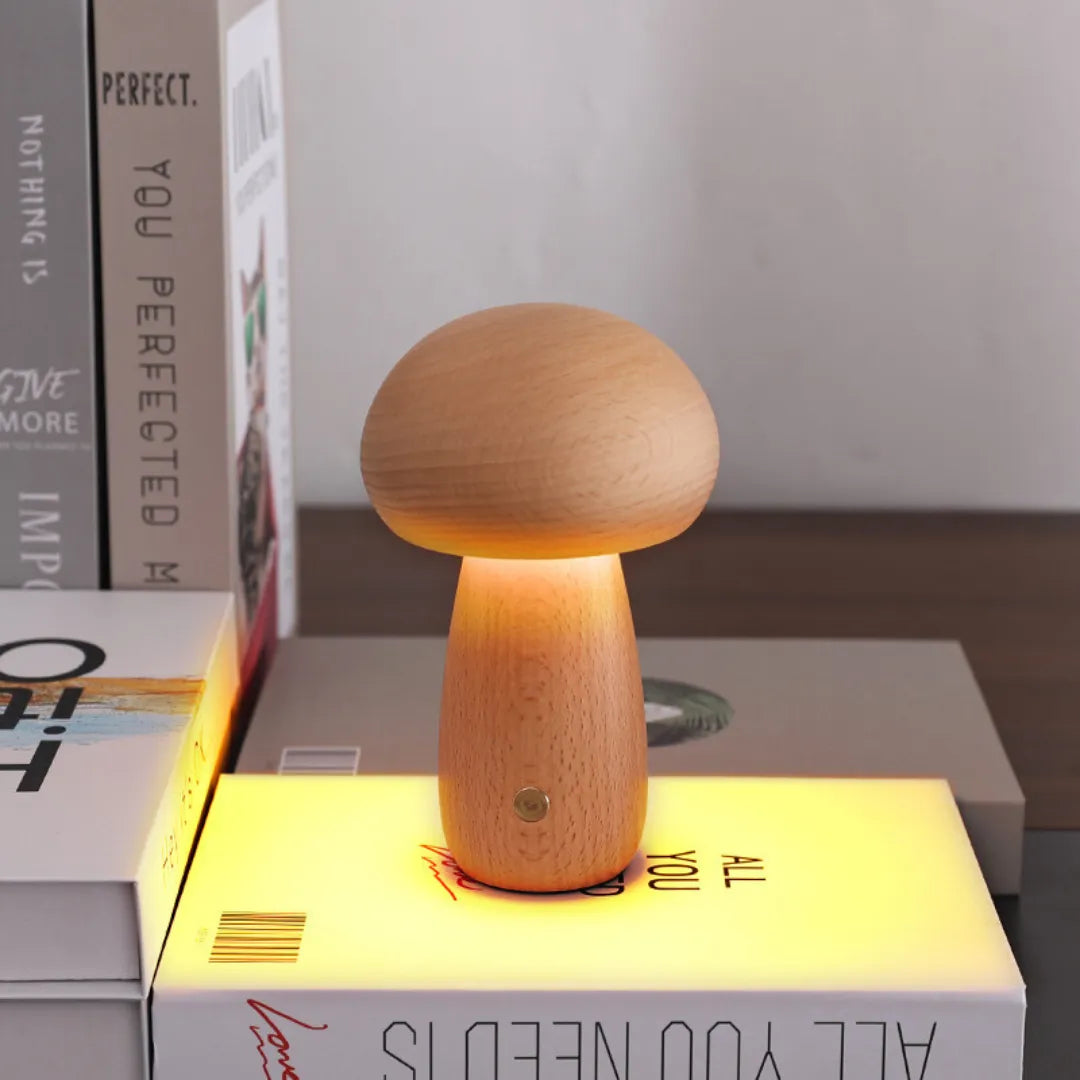 Luminária de Mesa Abajur Cogumelo LED Vigo