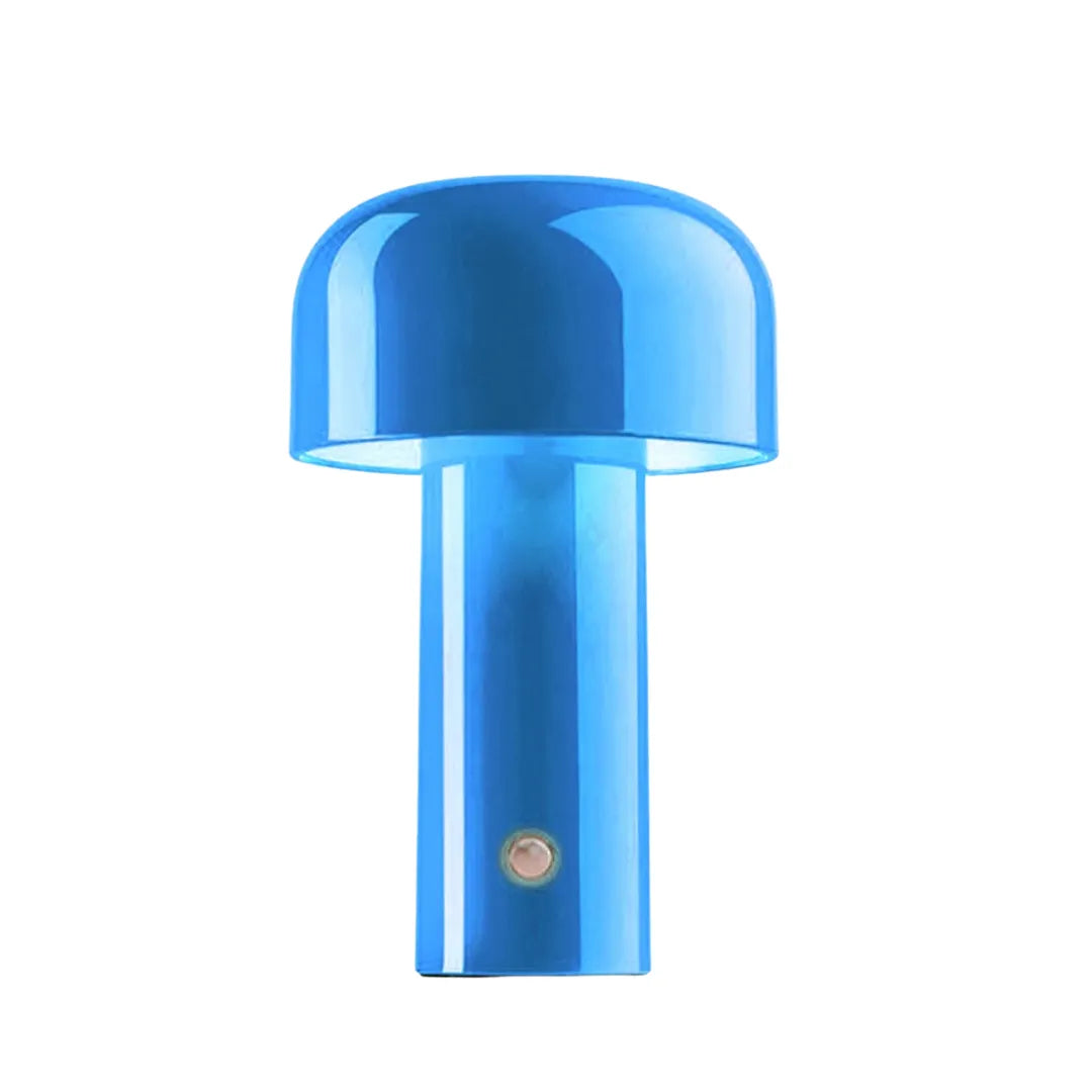 Luminária-de-Mesa-Abajur-Minimalista-Bellhop-Azul