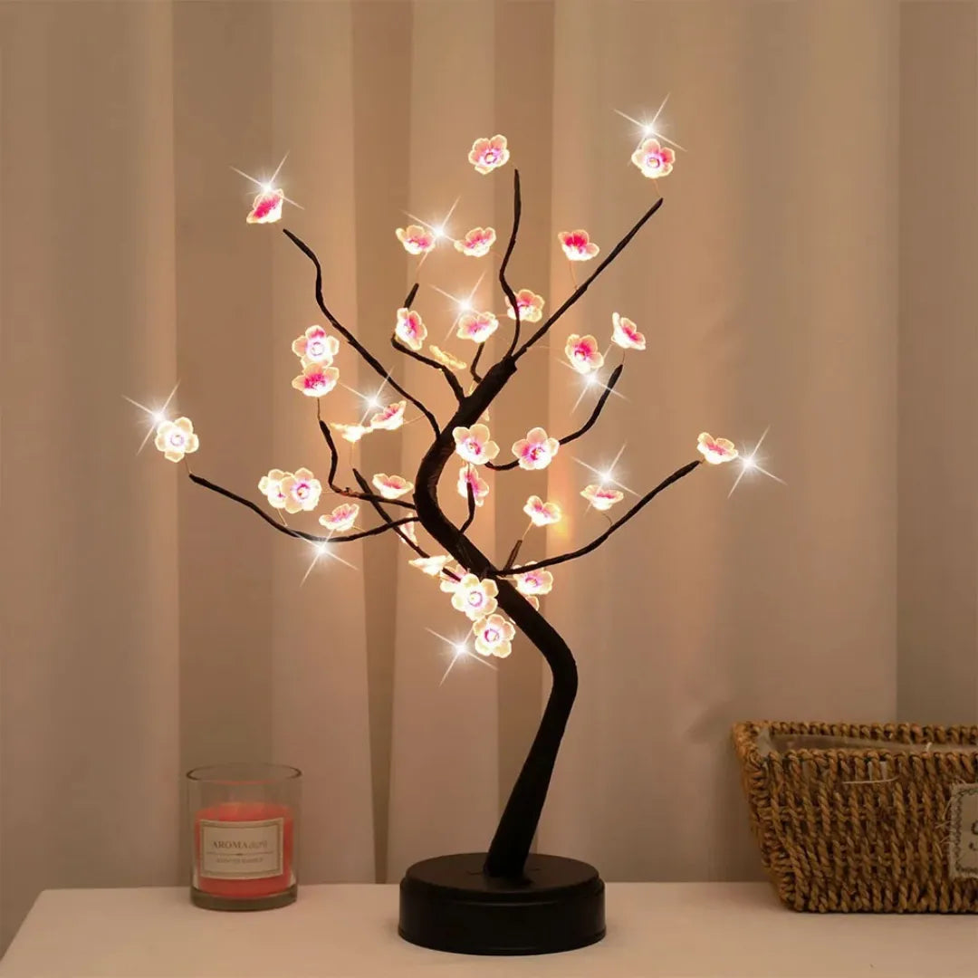Luminária-de-Mesa-Árvore-Bonsai-USB-Elvo