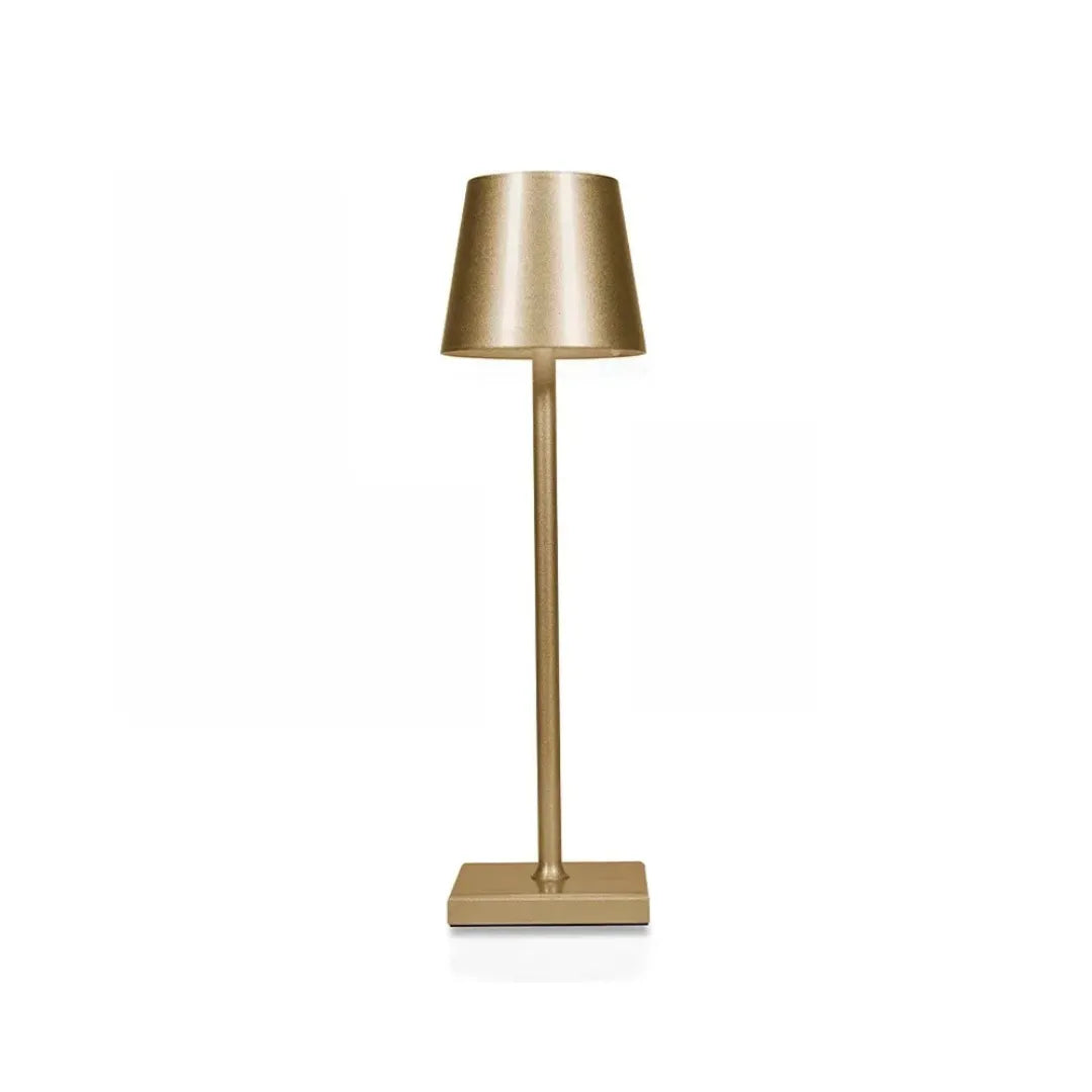 Luminária-de-Mesa-USB-Impermeável-Moderna-Nubi-Tonzi-Dourado
