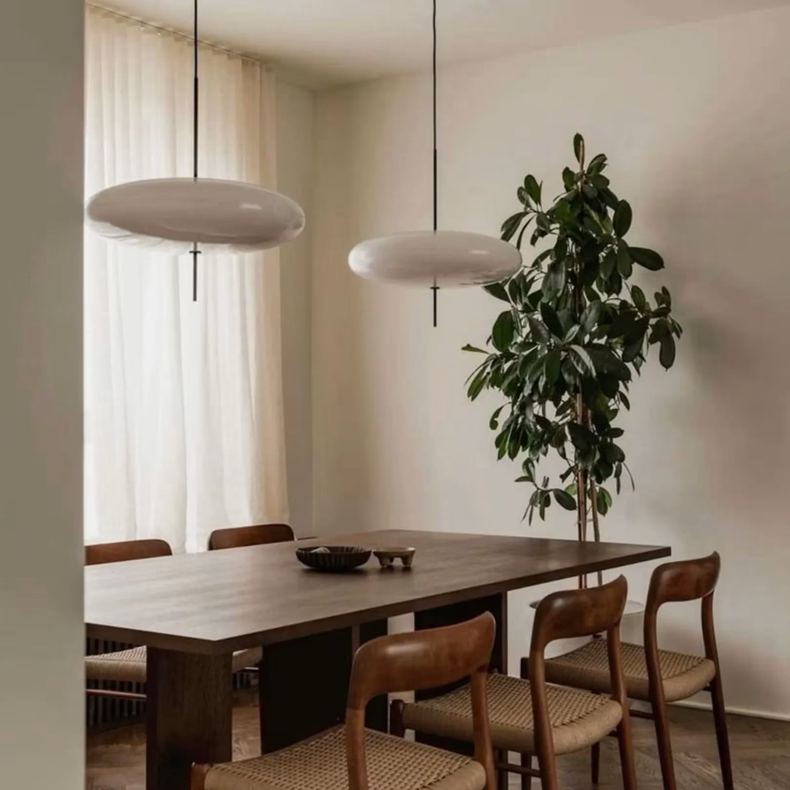 Luminária pendente acrílico em led