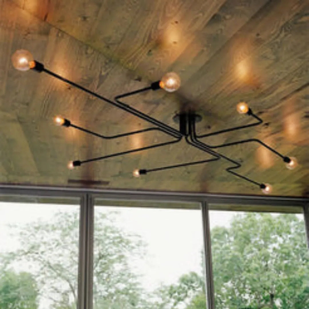 Lustre-Luminaria-de-Teto-Spider-Led-8-6-e-4-Cabecas