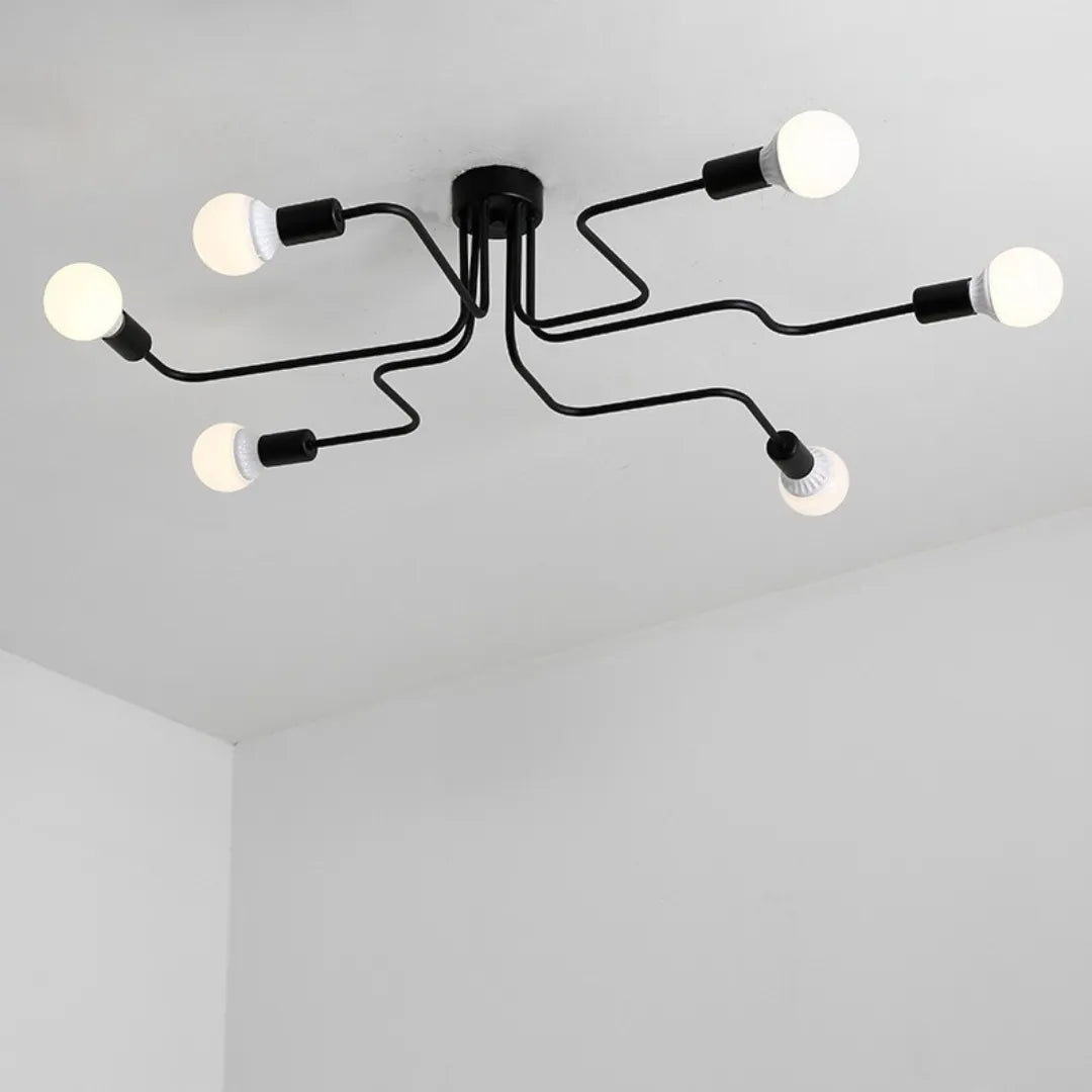 Lustre-Luminaria-de-Teto-Spider-Led-8-6-e-4-Cabecas