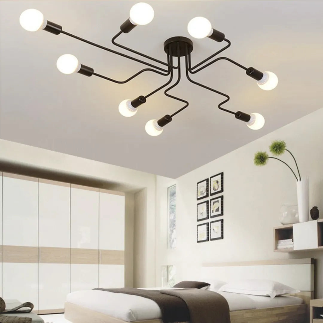 Lustre-Luminaria-de-Teto-Spider-Led-8-6-e-4-Cabecas
