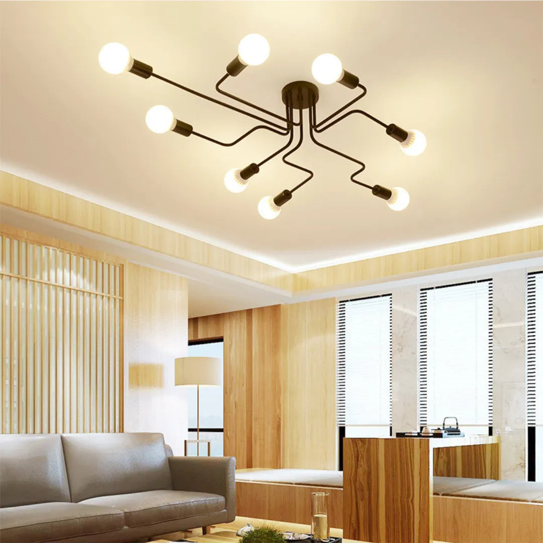 Lustre-Luminaria-de-Teto-Spider-Led-8-6-e-4-Cabecas
