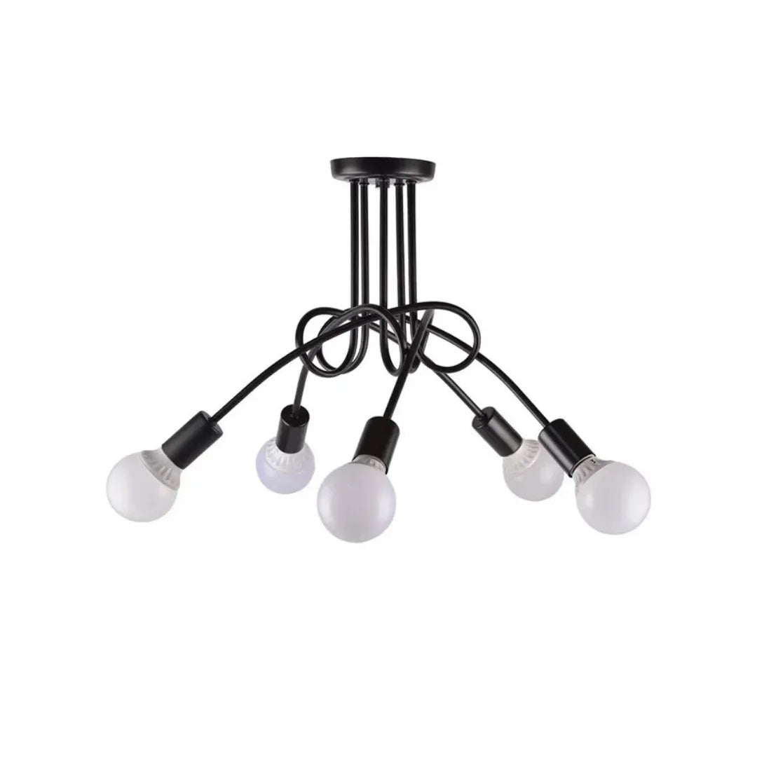 Lustre Luminária de Teto Sputnik Entrelaçado para quarto sala