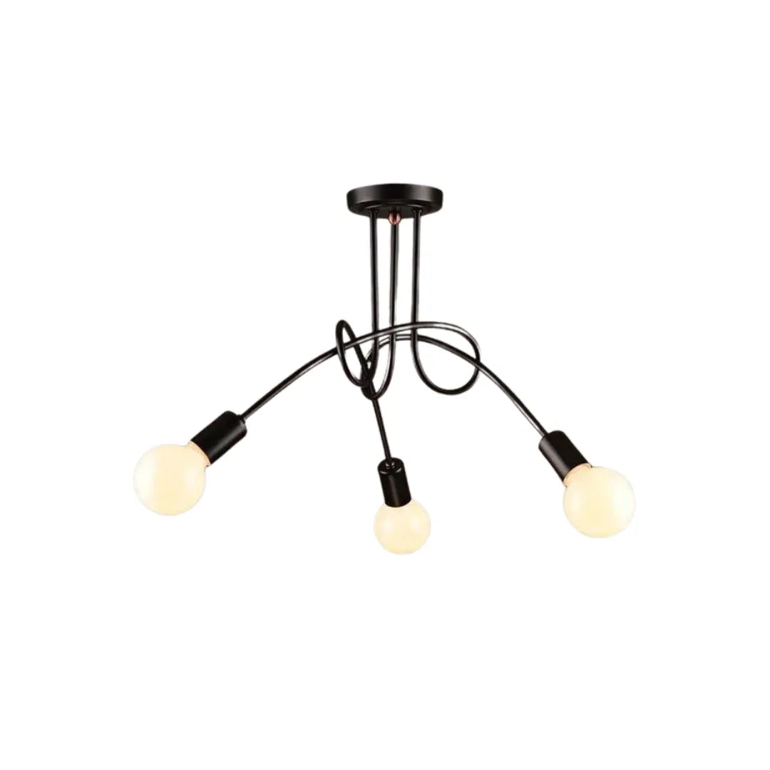 Lustre Luminária de Teto Sputnik Entrelaçado para quarto sala