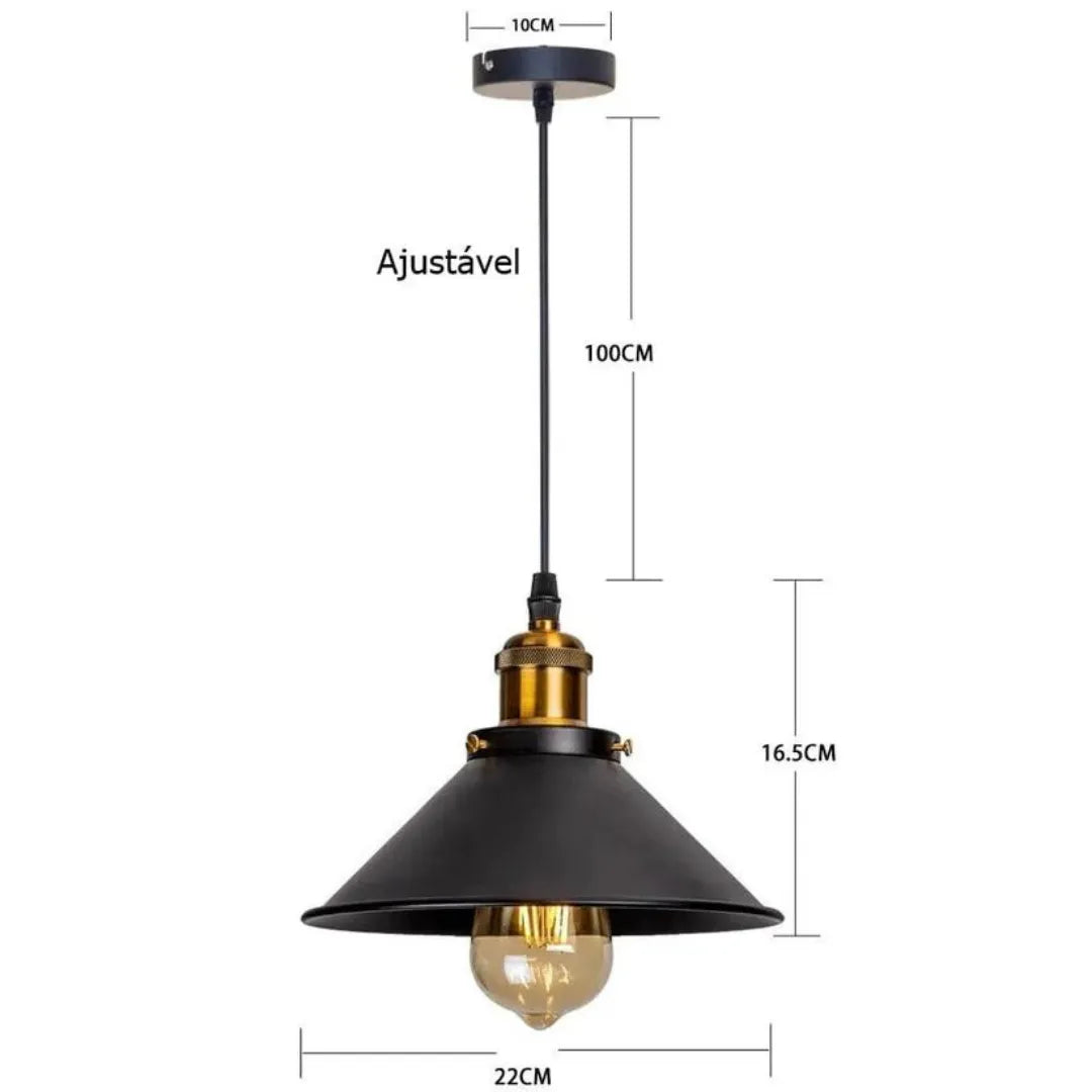 Lustre-Pendente-Retro-Ajustavel