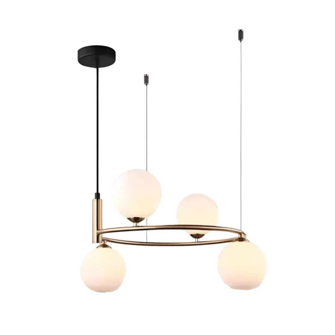 Lustre Pendente de Vidro Moderno Orion