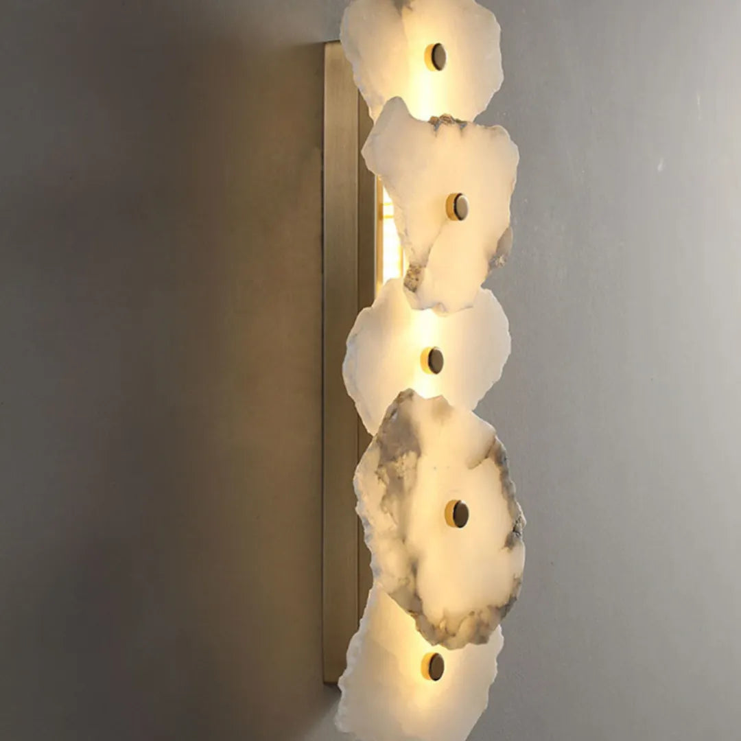 Arandela de Mármore Natural LED