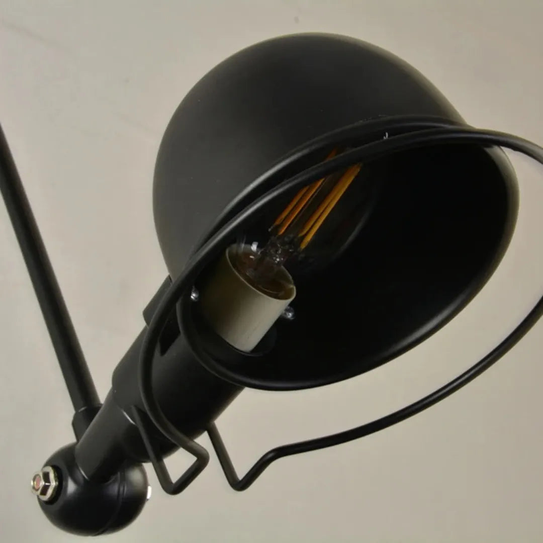 Arandela de Parede Industrial Vintage Articulável