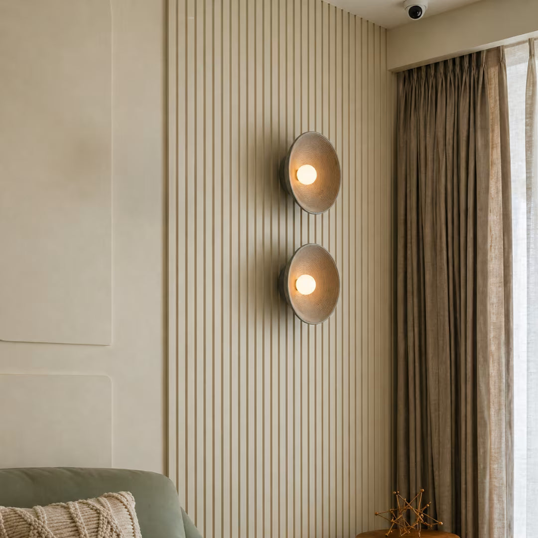Arandela de Parede Moderna Resina LED