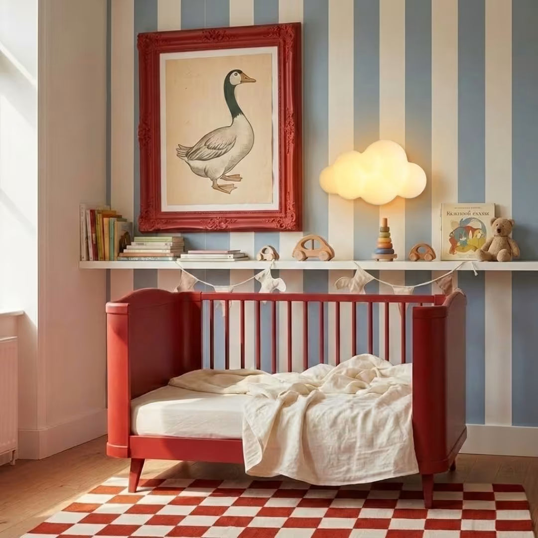 Arandela de parede Nuvem Infantil Branca LED