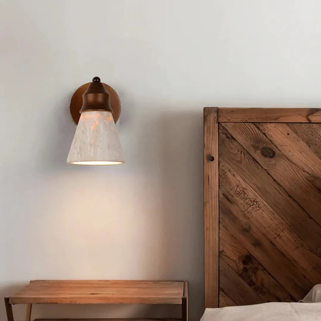 Arandela de Parede Travertino LED Clássica Ravello