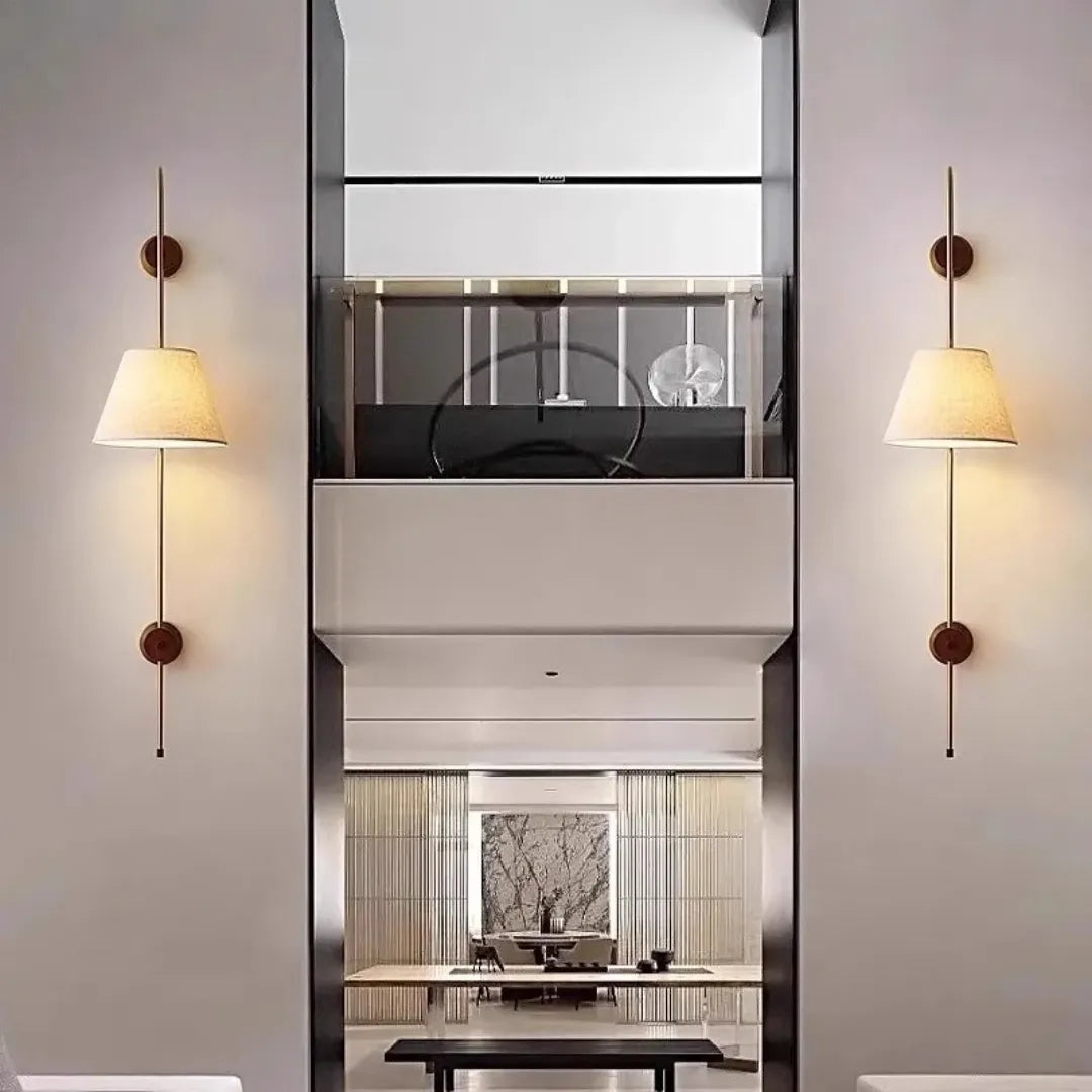 Arandelas de Parede LED Japonesa Ajustável Neru