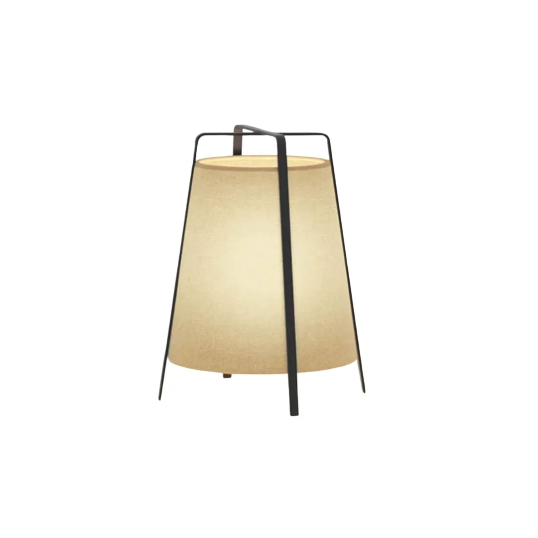 Luminária de Chão Japonesa Wabi Sabi Zen para Sala e Quarto