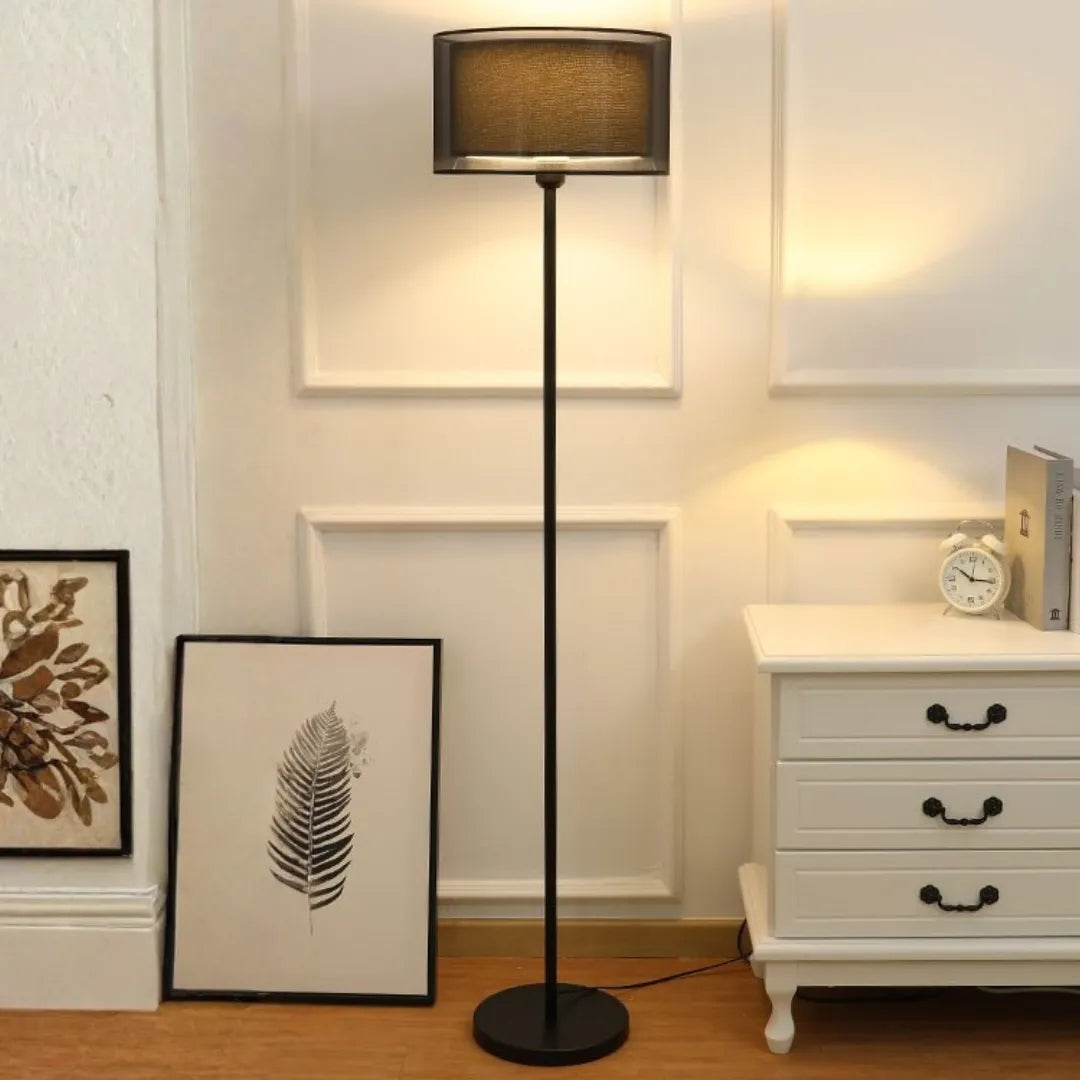 Luminária de Chão LED Nordic Vertical Moderna Assoalho