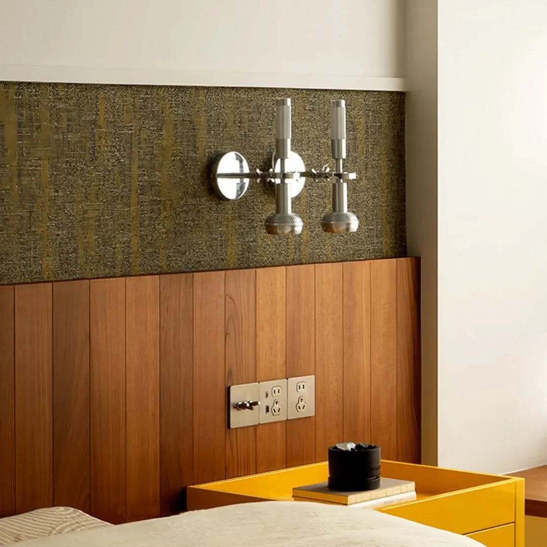 Luminária de Parede LED Ferro Nórdica Elaris