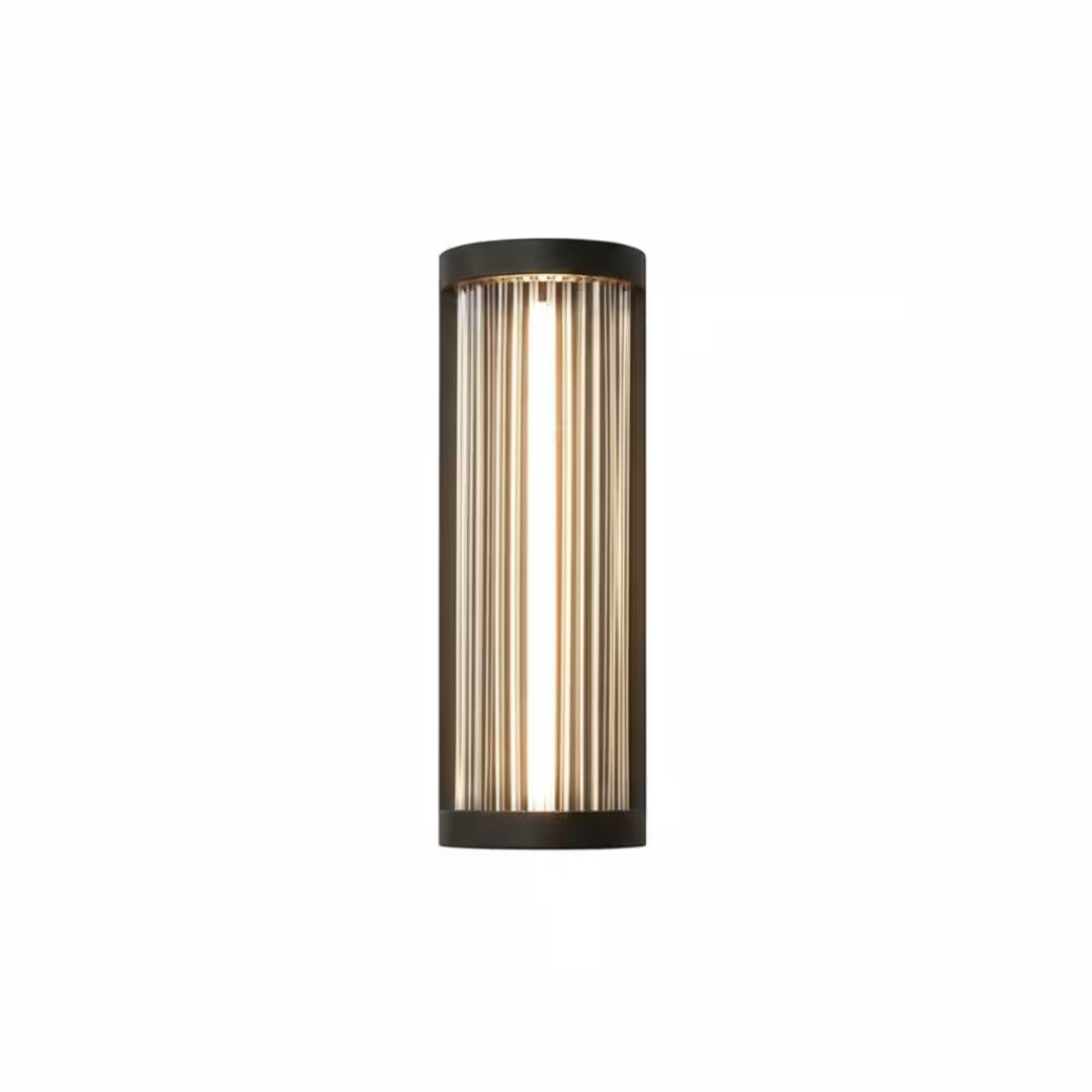 Luminária de parede área externa led moderna