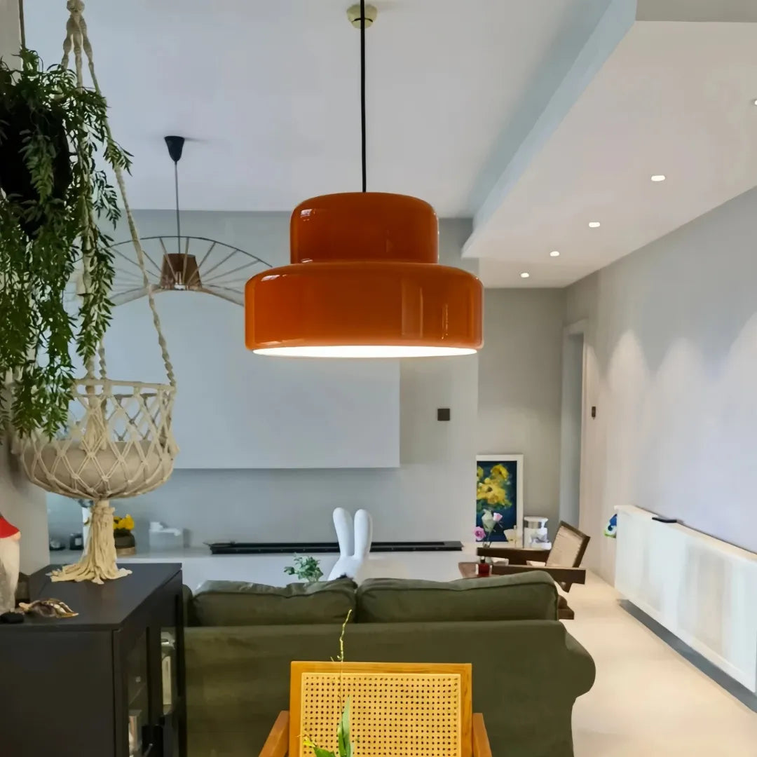Detalhe do soquete E27 e do cabo — Pendente Orsen Bauhaus — Tonzi