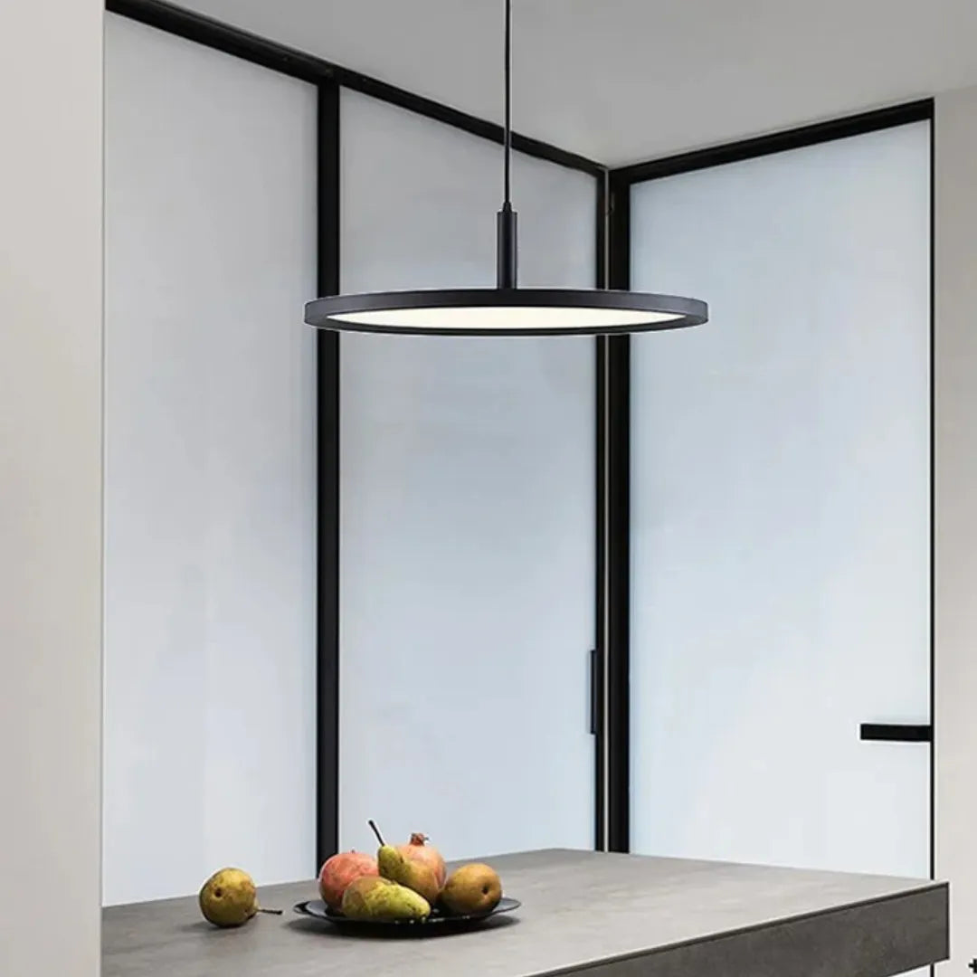 luminaria-pendente-minimalista-redonda-led-metal