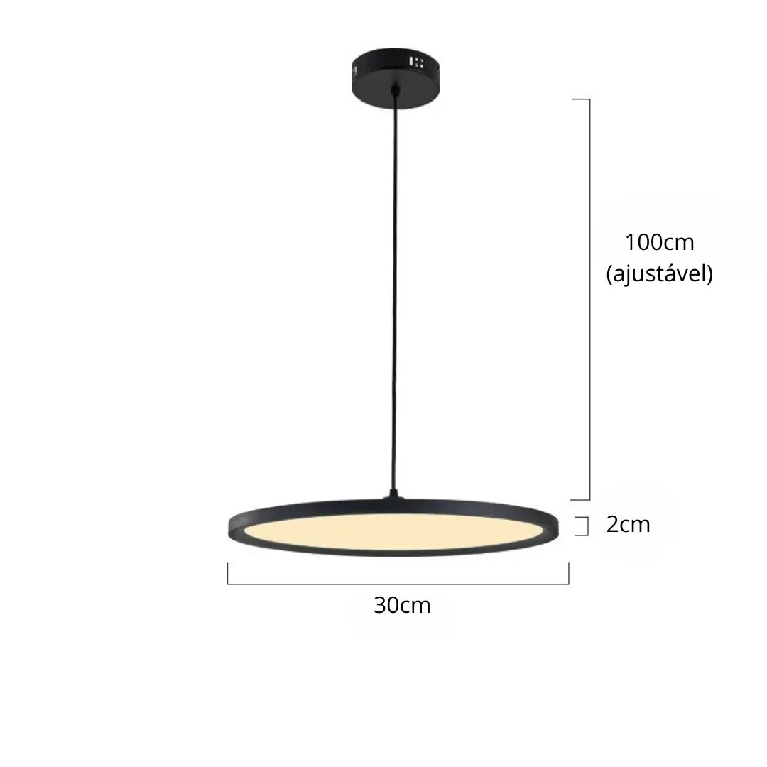 luminaria-pendente-minimalista-redonda-led-metal