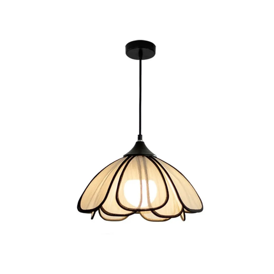 luminaria-pendente-minimalista-vintage-lotus-tecido-30cm