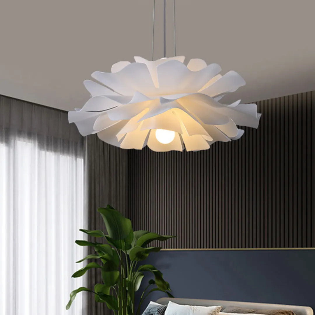 Luminária Pendente Moderna Pétalas Nórdicas Menvora