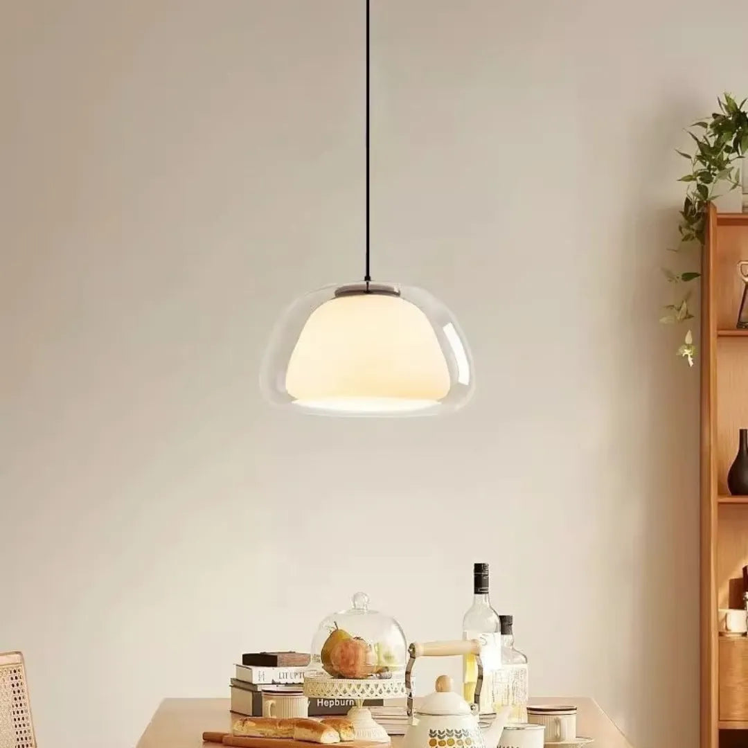 luminaria-pendente-sala-vidro-transparente-minimalista