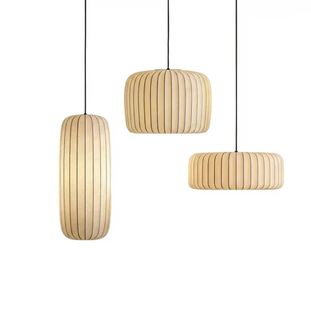 Luminária Pendente Wabi Sabi Seda Hoshi