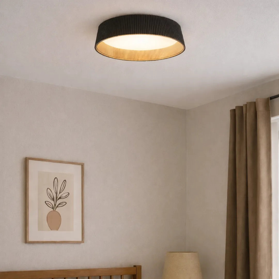 Luminária Plafon LED Ferro Espanhol Moderno Celar