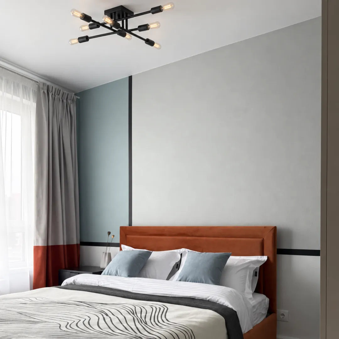 Plafon Minimalista em Ferro LED Raddi