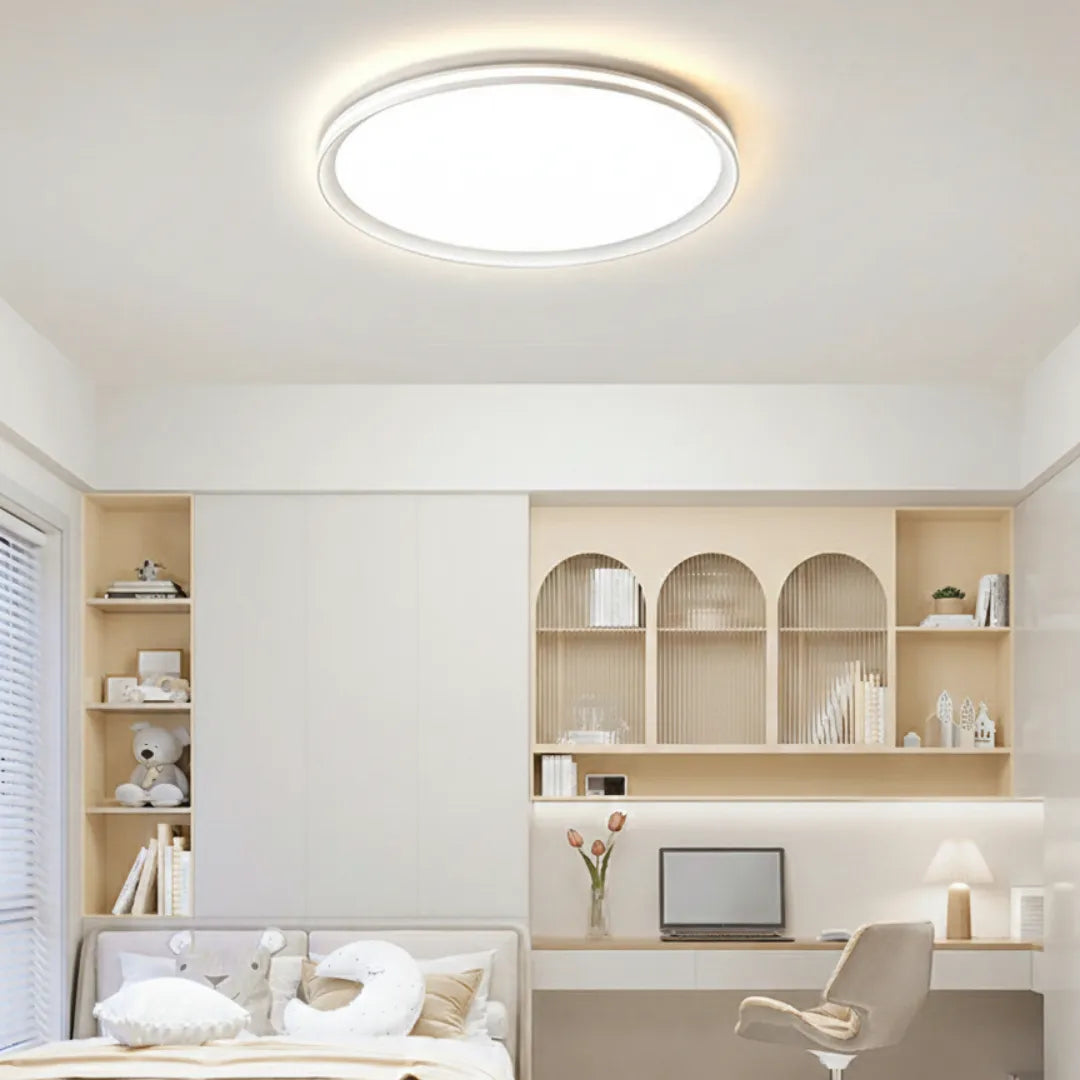Plafon de Teto LED Moderno Minimalista para Quarto e Sala