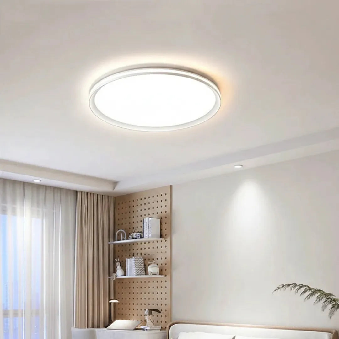 Plafon de Teto LED Moderno Minimalista para Quarto e Sala