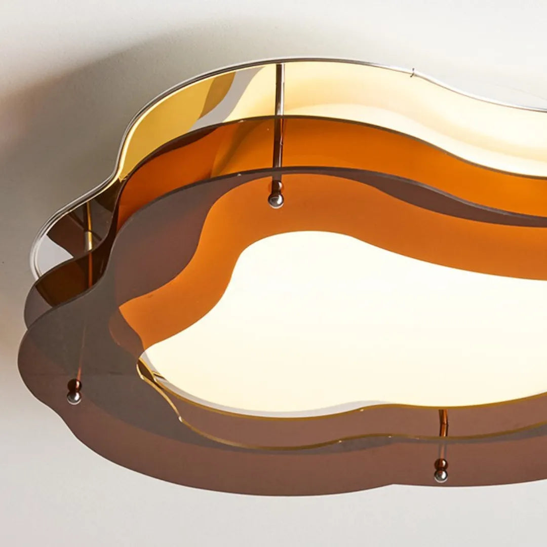 Plafon de Teto Led Nordic Flower