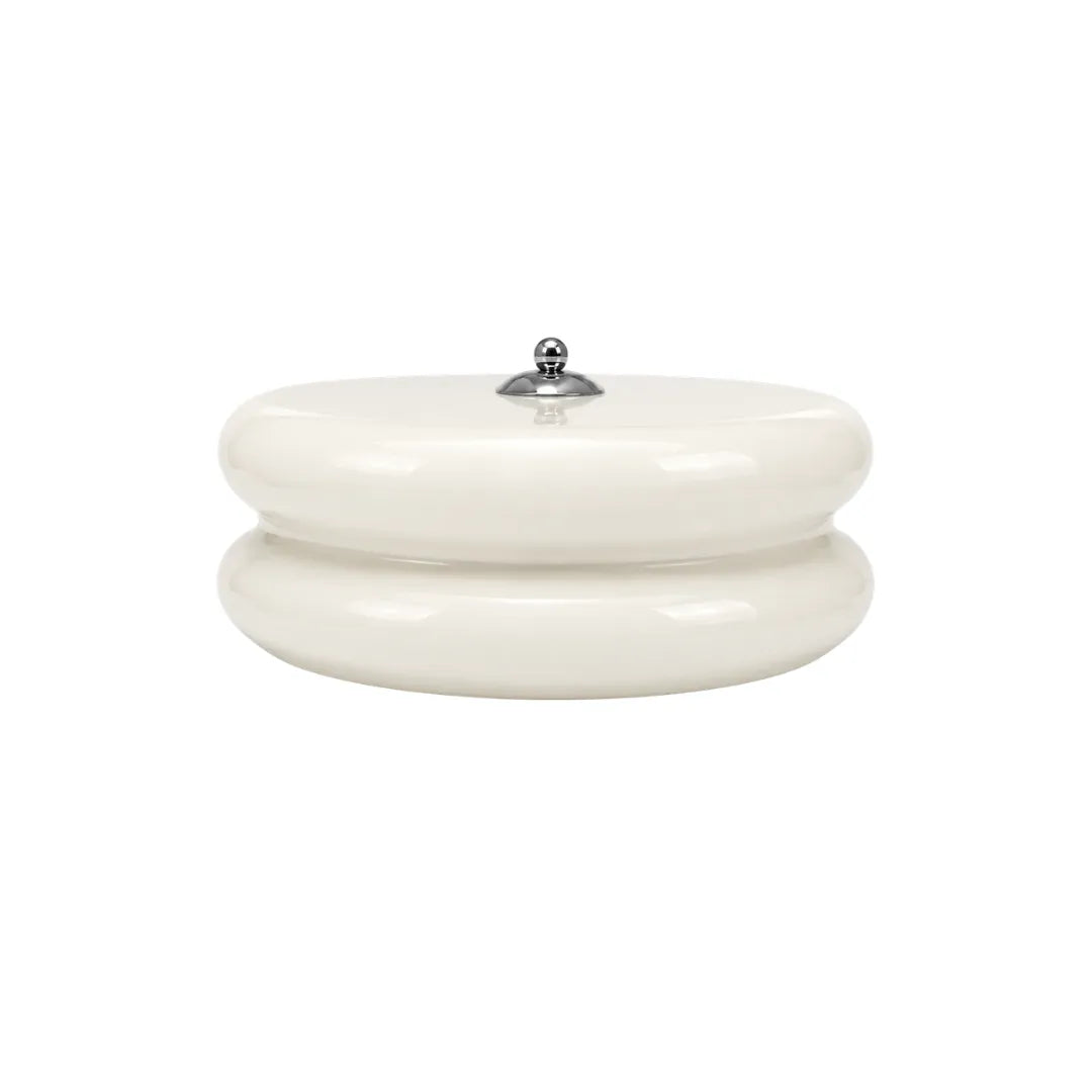 Plafon de teto vidro LED Bauhaus minimalista Opala