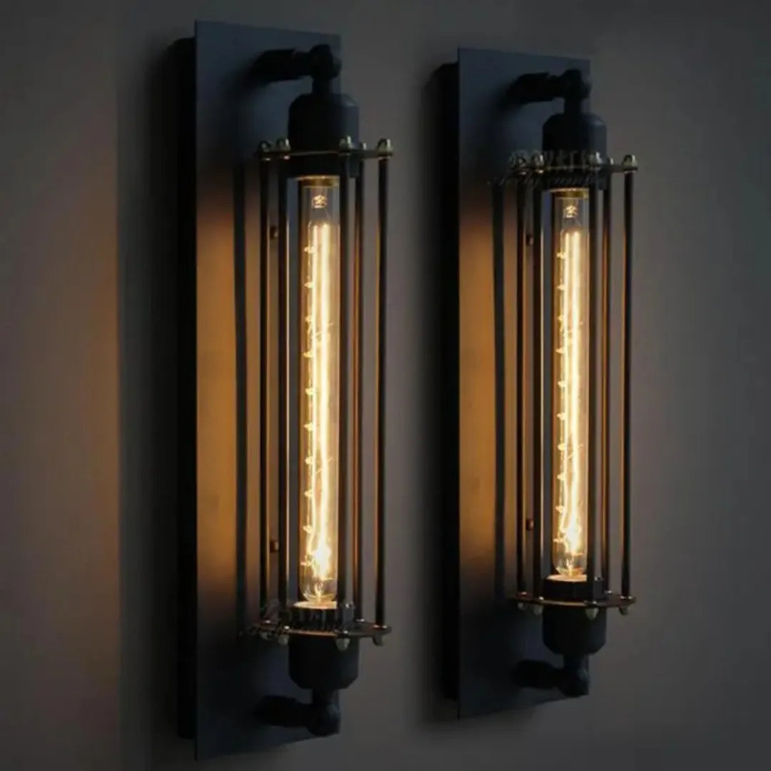 Arandela de Parede Retro lâmpada ST64 40W