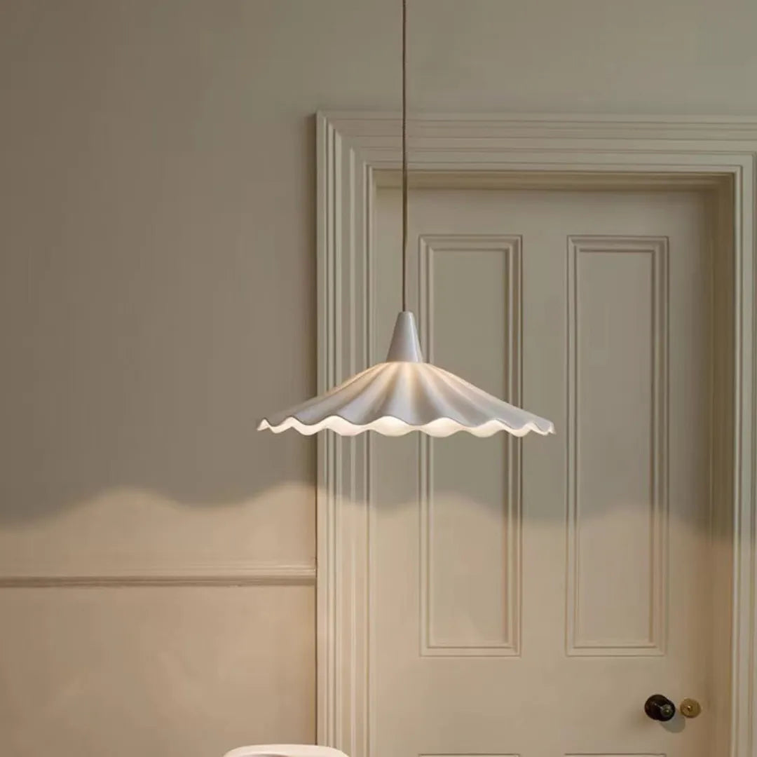 Luminária Pendente Minimalista de Cerâmica LED Nórdico
