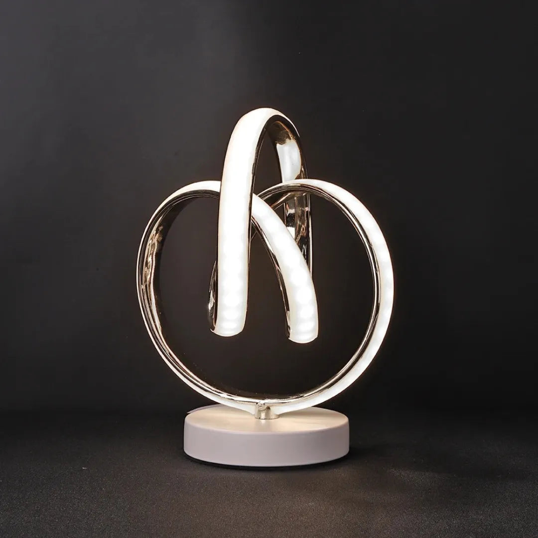 Luminária de Mesa Abajur de LED 3 Dobras